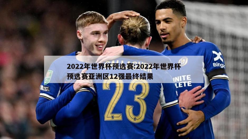 2022年世界杯预选赛:2022年世界杯预选赛亚洲区12强最终结果